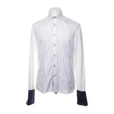 Skjorta (Vit, Blå) från Pasqui Bomull