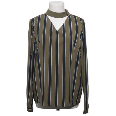Blouse (Green, Blue, White) from VRS Woman Polyester