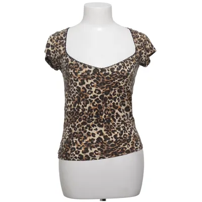 Top (Brun, Sort) fra Nelly Elastan, Viscose