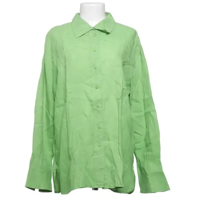Shirt (Green) from Premium Quality Gina Tricot Linen