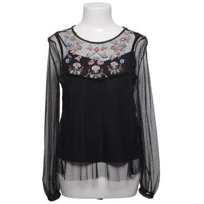 Blus (Svart, Flerfärgad) från Zara Trafaluc Collection Polyester