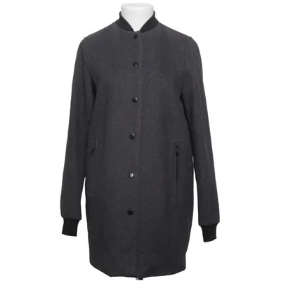 Jas (Grijs) van Vero Moda Denim Polyester, Wol