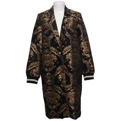 Coat (Black, Gold) from Kopenhagen by Andersen Polyester, Viscose