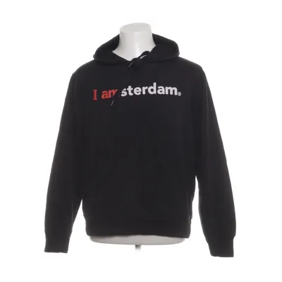 Huvtröja (Svart) från Amsterdam Bomull, Polyester