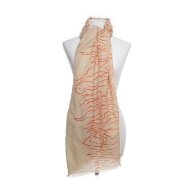 Sjal (Beige, Flerfarvet) fra By Malene Birger Uld