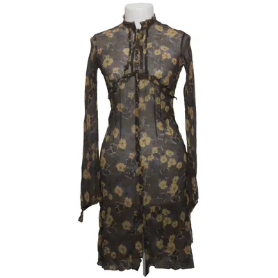 Shirt dress (Green, Yellow, Blue) from Tara Jarmon Silk