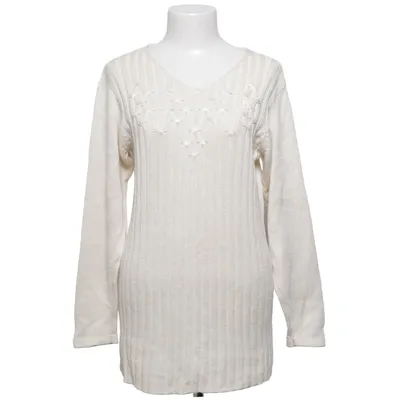 Sweater (White) from Spader Dam Cotton, Viscose