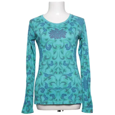 Long sleeve T-shirt (Blue, Green) from Sherpa Cotton, Polyester