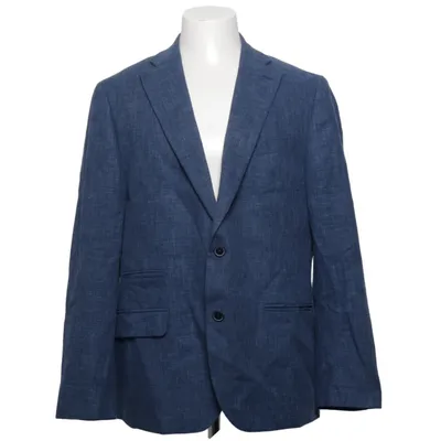 Blazer (Blå) fra Peter Adam's Bomuld, Linned, Polyester