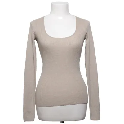 Langærmet t-shirt (Beige) fra Mathilde Gøhler x NA-KD Akryl, Polyester