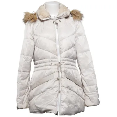 Down coat (Beige) from Seppälä Woman Down, Feather, Polyester