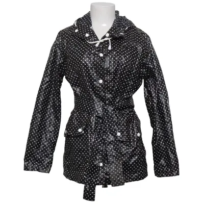 Rain jacket (Black, White) from Flash Lights Polyester