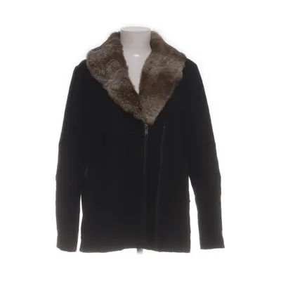 Vinterkappa (Svart, Flerfärgad) från Galeries Lafayette Ull, Polyester, Päls
