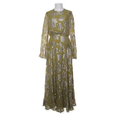 Långklänning (Grön, Silverfärgad, Flerfärgad) från ASOS Design Metallfiber, Polyester, Viskos