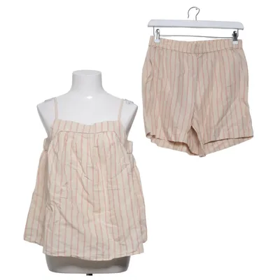Set (Beige, Red) from MSCH Copenhagen Cotton, Linen