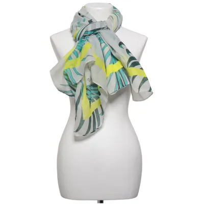 Châle (Blanc, Vert, Jaune) de Codello Polyester recyclé