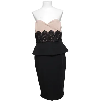 Cocktailjurk (Zwart, Beige) van Lipstick Elastaan, Polyester