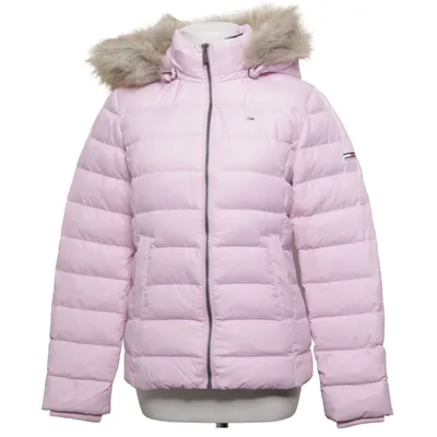 Down jacket (Pink) from Tommy Hilfiger Jeans Elastane, Polyester