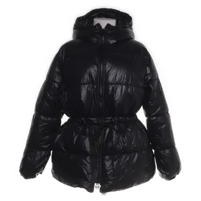 Winter jacket (Black) from Pernilla Wahlgren Polyamide, Polyester