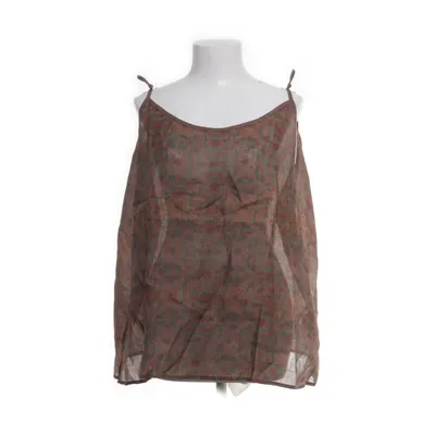 Tank Top (Brown, Multicolored) from Buykud Hemp