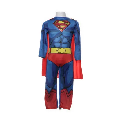 Maskeradkläder (Blå, Röd, Gul) från Superman Polyester