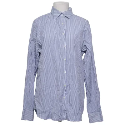 Chemise (Bleu, Blanc) de The Shirt Factory Coton
