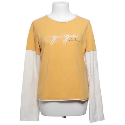 Langærmet t-shirt (Gul, Hvid) fra Killtec Bomuld, Elastan