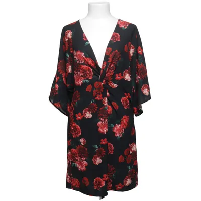 Dress (Printed Kimono Sleeve Knot Dress) from Hannalicious x NA-KD Polyester