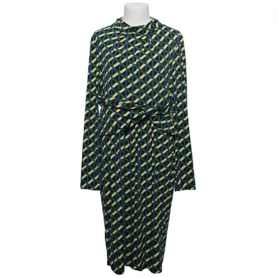 Jurk (Zwart, Blauw, Groen, Meerkleurig) van Jolie Moi Elastaan, Polyester