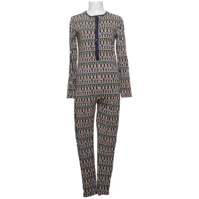 Pyjama (Bleu, Multicolore) de VRS Woman Coton, Élasthane