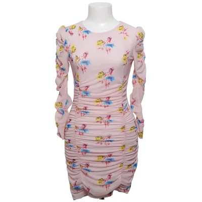 Jurk (Roze, Meerkleurig) van Ganni Elastaan, Polyamide