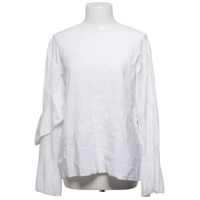 Blouse (White) from H&M Conscious Collection Exclusive Cotton, Silk