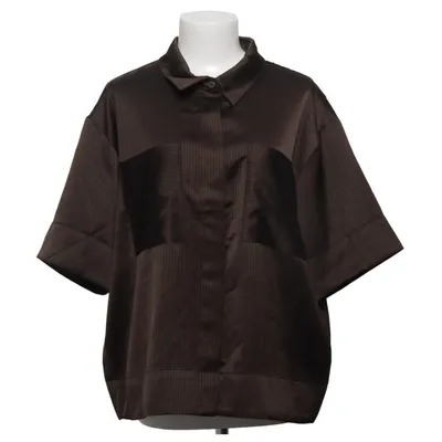 Kurzarmhemd (Braun) von My Essential Wardrobe Polyester, Viskose