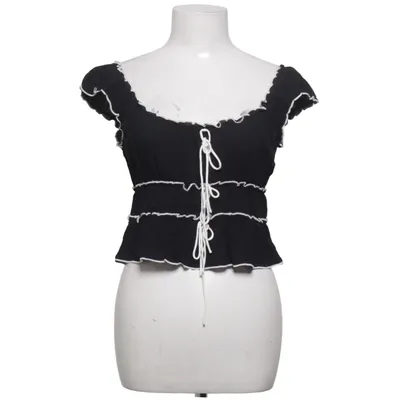 Crop top (Sweet Contrast Ss Top) van Nelly Viscose