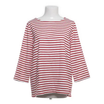 Lange mouwen shirt (Wit, Rood) van Tom Tailor Katoen