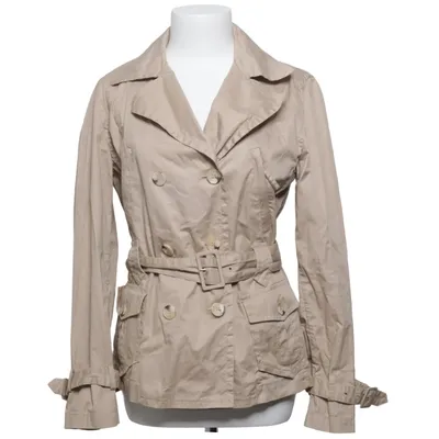 Trench coat (Beige) from Massimo Dutti Woman Cotton