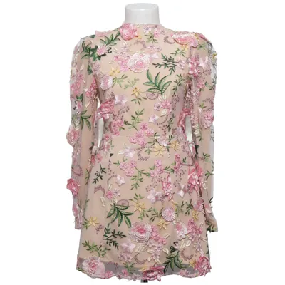 Dress (Beige, Multicolored) from Sunfere Polyester