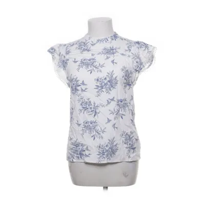 Haut (Blanc, Bleu) de Oasis Élasthane, Polyamide, Viscose