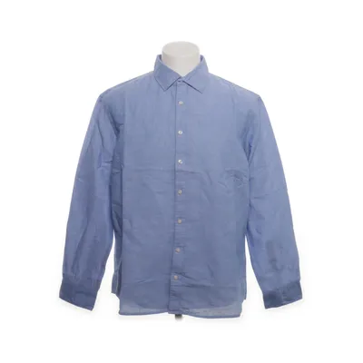 Shirt (Blauw) van Jake*s Katoen, Linnen