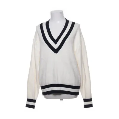 Pullover (Vit, Svart) från Mango Polyamid, Polyester, Viskos