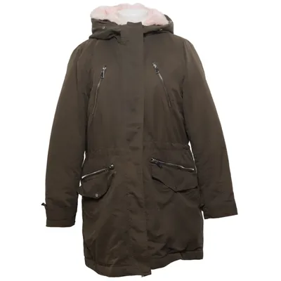 Parka (Groen, Roze) van Mango Basics Polyester
