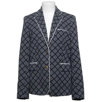 Kavaj (Svart, Vit) från GANT Bomull, Polyester