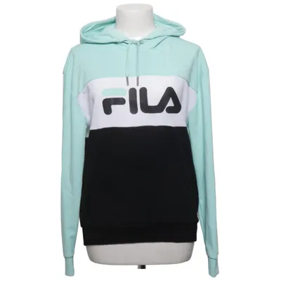 Sweat à capuche (Vert, Blanc, Noir) de Fila Coton, Polyester