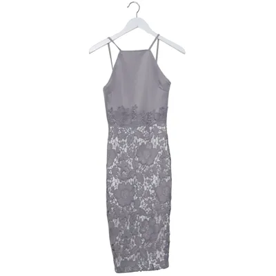 Cocktailjurk (Grijs) van Pink Boutique Elastaan, Polyester