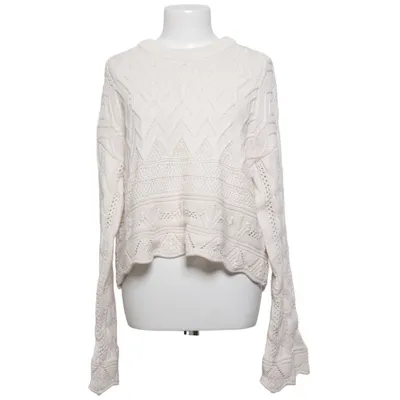 Trui (Beige, Wit) van Cotton Club Katoen
