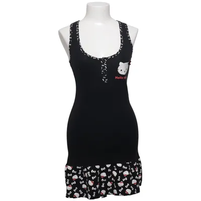 Kjole (Sort, Hvid) fra H&M x Hello Kitty Bomuld, Elastan
