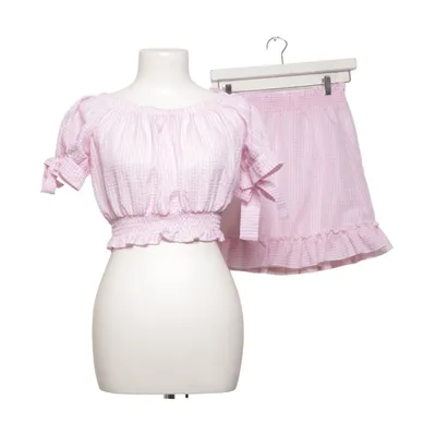 Sæt (Sweet Structure Skirt) fra NLY Trend Bomuld, Polyester