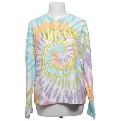 Long sleeve T-shirt (Blue, Multicolored) from Nirvana Cotton