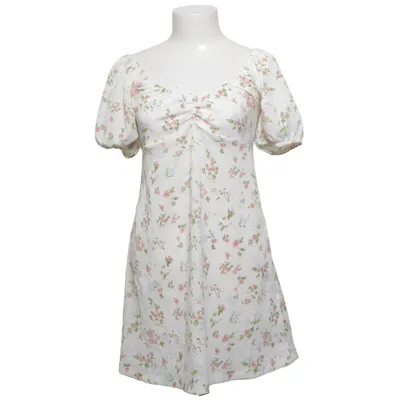 Kjole (Hvid, Flerfarvet) fra Xside Elastan, Polyester