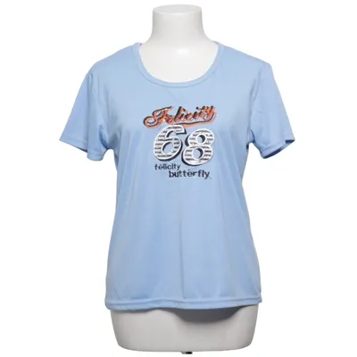 T-shirt (Bleu) de EuroModa Coton, Polyester